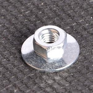 Zinc Plated Hex Disc Nut with Flat Washer Type
