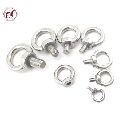 ANSI A2-70 A2 Live Bolt Stainless Steel 304 Eye Bolt/DIN444 Eye Bolt/DIN 580 Eye Bolt