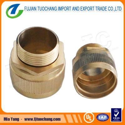 32mm Brass Flexible Adaptor for Steel Flexible Conduit