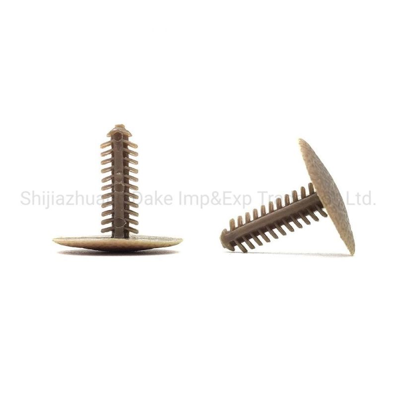 Auto Car Fastener Plastic Screw and Auto Clips with 6mm Hole