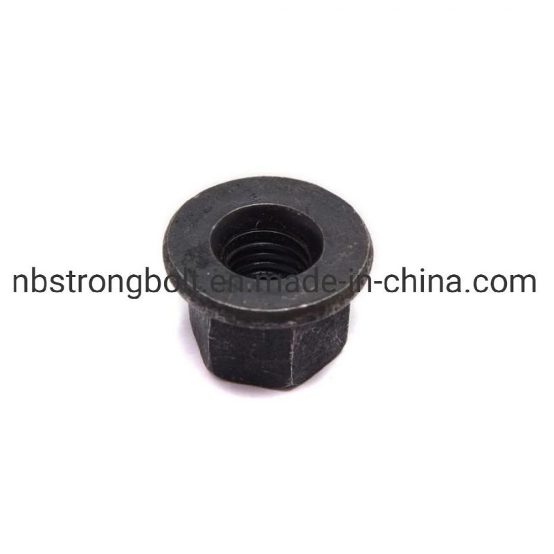 DIN6331 Black Hex Flange Nut