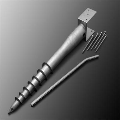 for House Foundations Pre-Buried Ground Anchors Ground Screw Helical Ground Anchor