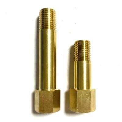 Brass Quick Hose Long Hex Male Nipple Fitting for Misumi Mold Parts