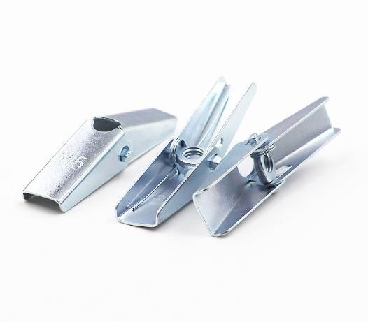 Metric M3 M4 M5 M6 M8 M10 M12 Carbon Steel Zinc Plated Spring Toggle Anchor Bolt