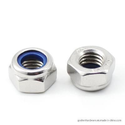 DIN 985 Stainless Steel 304 Hex Nylon Lock Nut