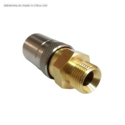 Staubli Rmi Series Precision Mold Brass Water Coupling with Nickel