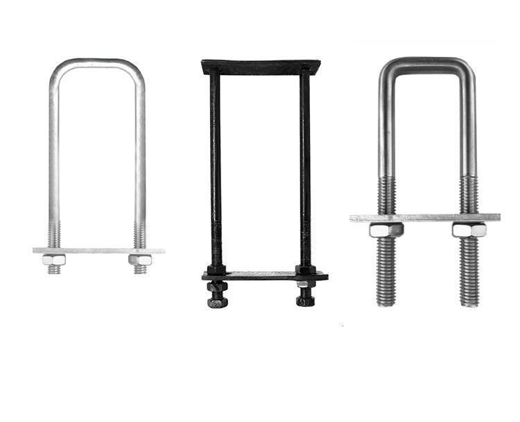 China Factory Wholesale Carbon Steel Galvanized U Bolt