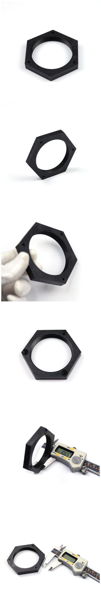 Manufacturer Custom Aluminum Anodizing Hex Thin Nut with Good Price