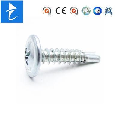 Direct Sales High Quality Hexagon Head Flange Self Drilling Screws