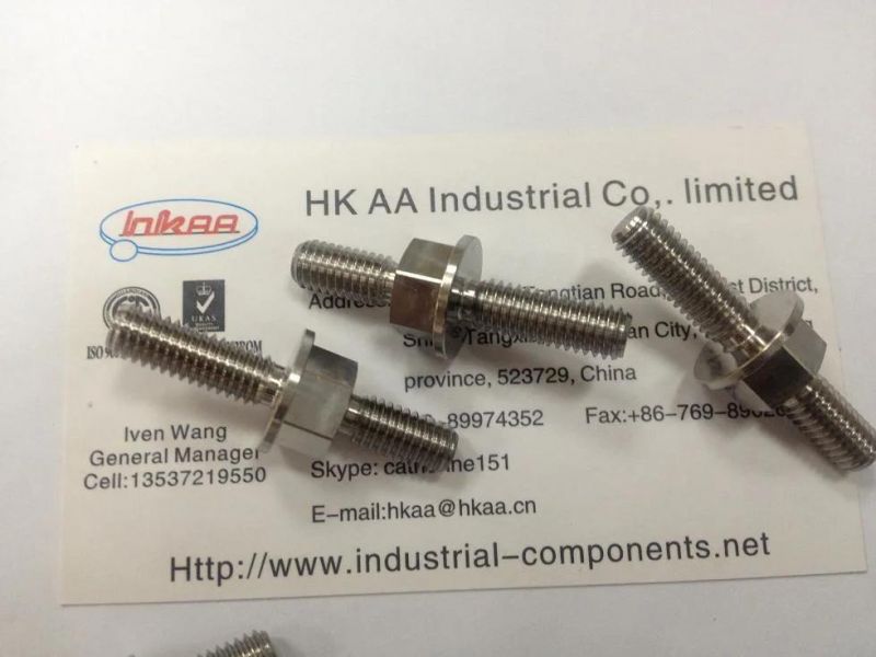 Precision CNC Machining Turning Stainless Steel Titanium Screw Fastener