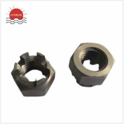 DIN 934/ISO 4032 Hexagon Nuts Titanium Nuts CNC Machining Parts