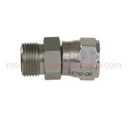 Fs6402 SAE O-Ring Face Seal Orfs Male X 37 Degree Female Jic Swivel Fitting Adapter