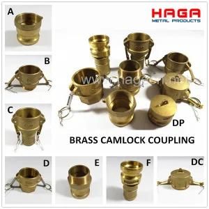 Brass Cam Groove Coupling