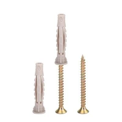 Drywall Anchors Plug Nylon Wall Plastic Screw Anchor Chipboard Screws
