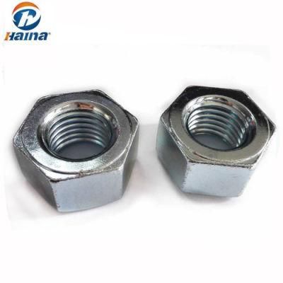 in Stock DIN934 Carbon Steel Washer Face Hex Nut-Gr4.8