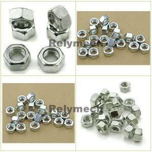 Inch/American Zinc Plated Carbon Steel Hex Nut
