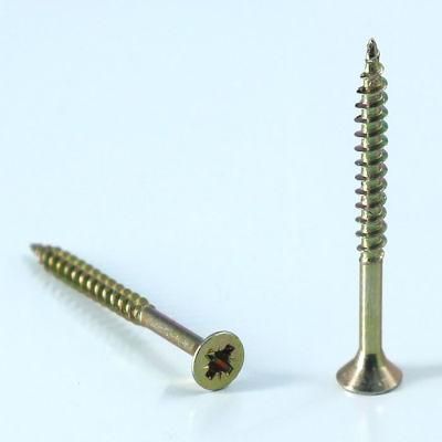 China Wholesale Self Tapping Chipboard Screw Yellow Zinc Plated Drywall Screw