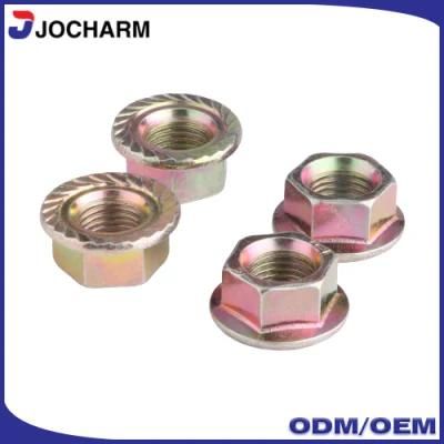 M6/M8 Stainless Steel Slotted Flange Nuts for Spare Parts