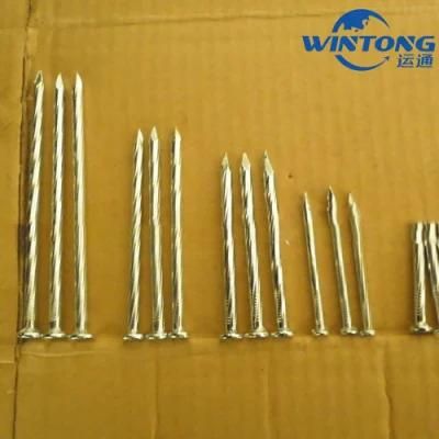Threaded Cement Nail, Cement Nail with Strong Penetration Capacity