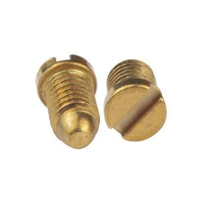 Special M3 M4 Copper Brass Machine Slotted Cheese Head Screw