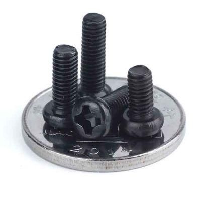 Black Screw Phillips Head Screw Pan Head M3/M3.5/M4/M5/M6