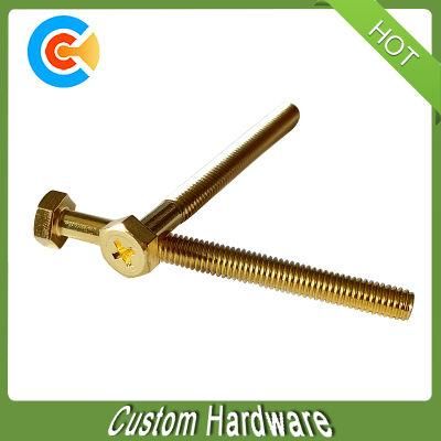 Carbon Steel Decking Screws Hex Flange Head Machine Screws