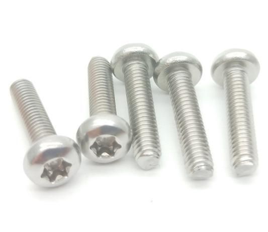 Hot Selling Hand in Stainless Steel SUS30408 DIN En ISO 7380 M3-M16 Hexagon Socket Flat Round Head Screw