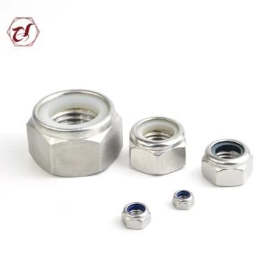 ANSI 304 A2 DIN985 Lock Nut 304 Nylon Insert Nut