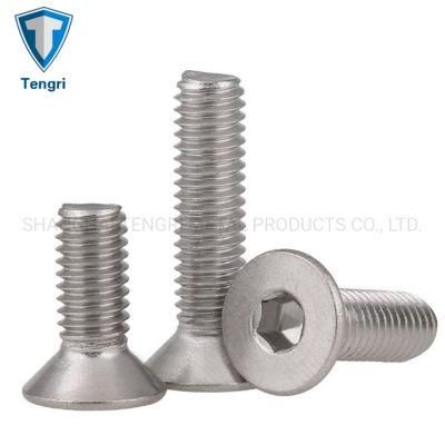 High Quality Stainless Steel DIN7991 Hexagon Socket Countersunk Head Screw