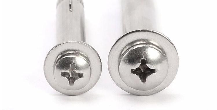 Stainless Steel Phillip Pan Head Expansion Anchor Bolt for Construction