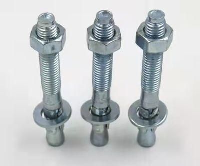 Gecko Bolt Anchor Bolt Hexagon Flat Washer Bolt with Nut
