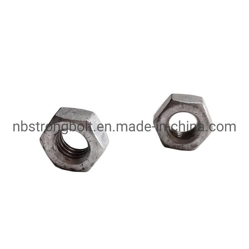 High Quality Hex Nut with HDG- Ovs