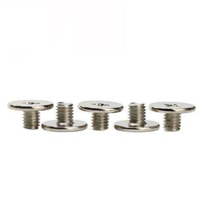 Mini Precision Steel Ultra Low Head Cross Phillips Machine Screw