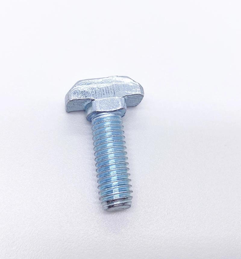Galvanized Hammer Head Forged T Bolt Square Flat Head Bolts Slot Bolt