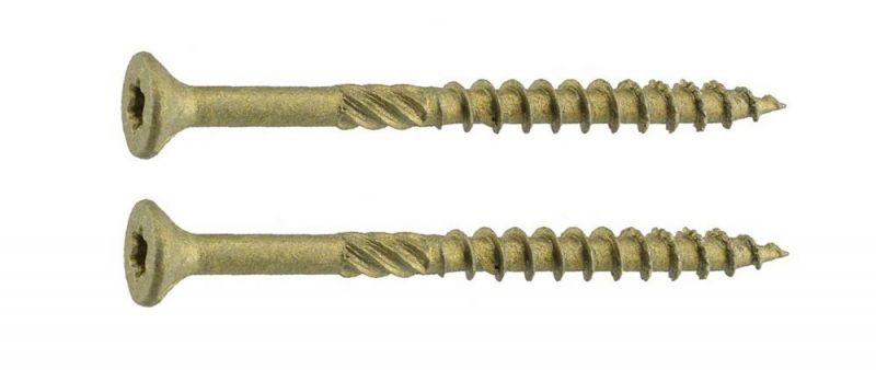 Flat Head Star Drive Fasteners Fluted-Tip Ruspert Type 17/Sharp Point Wood Screws Made in China