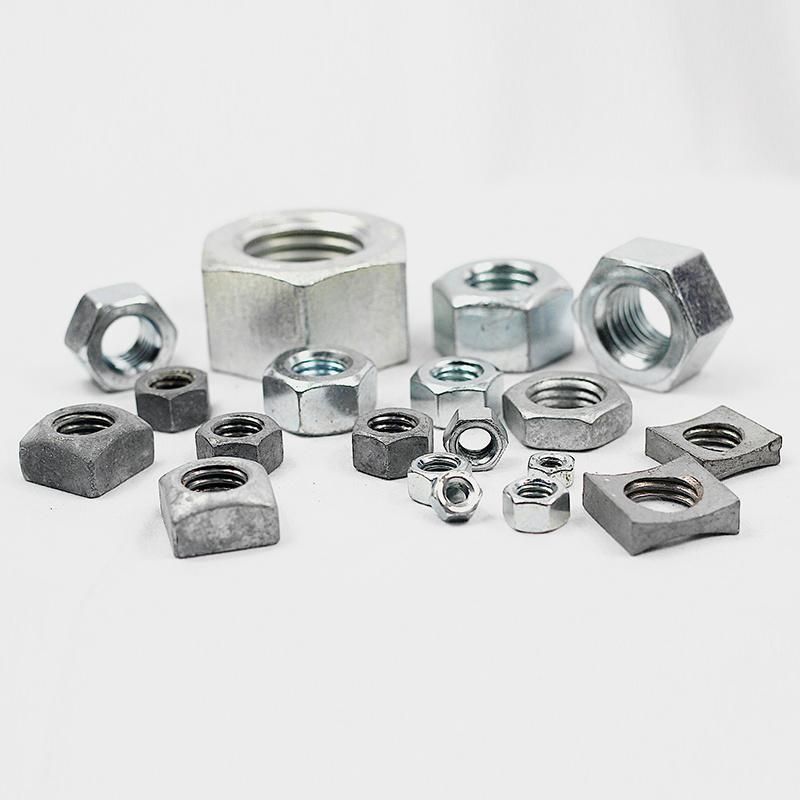Hexagon Nylock Lock Nuts Manufacturers Hex Nut Fastener Stainless Steel Factory Direct Supply Hexagon Nut