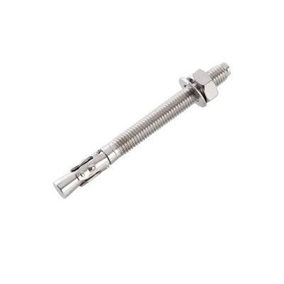M10 Stainless Steel 304 316 A2 A4 Expansion Rock Concrete Wedge Anchor Bolt