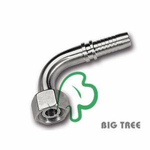 Swivel Female 90 Degree Stainless Steel Hose Connector