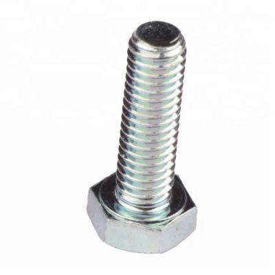 Zinc Plated/Galvanized Grade10.9 - M24 - DIN933, 931 - Hex Bolt/Hexagon Head Bolt - Carbon Steel - B7/42CrMo
