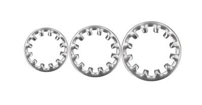304 Stainless Steel Internal Tooth Washer Metal Locking Anti Slip Stop Sasher M5m6m18m22m27m30