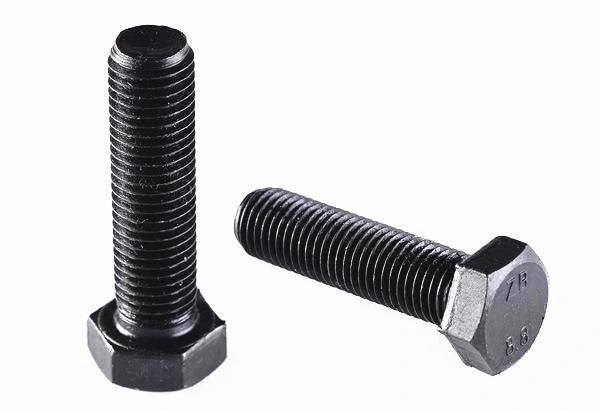 Black Color Hexagon Bolt Hex Head Bolt Round Square Neck Bolt