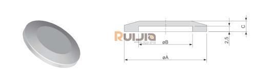 Vacuum Flange ISO-Kf Blank Flange
