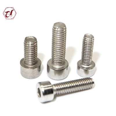 DIN912 Customized Hex Socket Cap Bolt Stainless Steel Screw