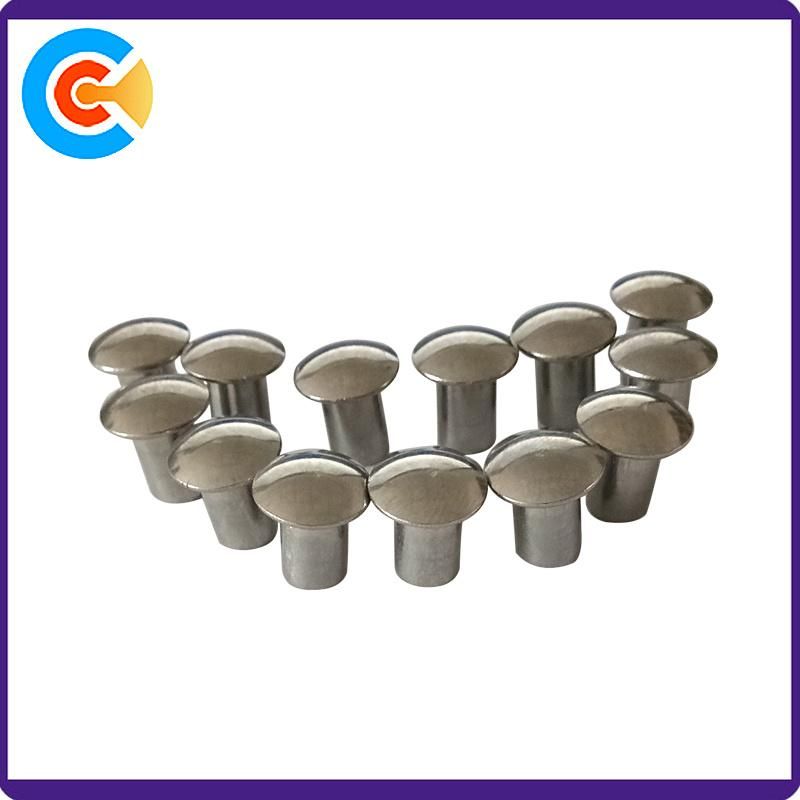 Carbon Steel Nickel Plating Semi-Tubular Step Rivet