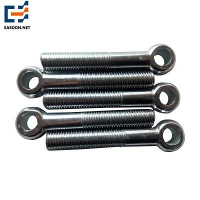 DIN444 HDG Eyebolt Partial Thread Blue Zinc Plate Eye Bolt Steel Galvanized Thread Eye Bolt DIN444