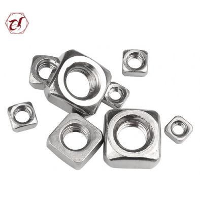 DIN557 Stainless Steel 304 316 Square Nuts M10