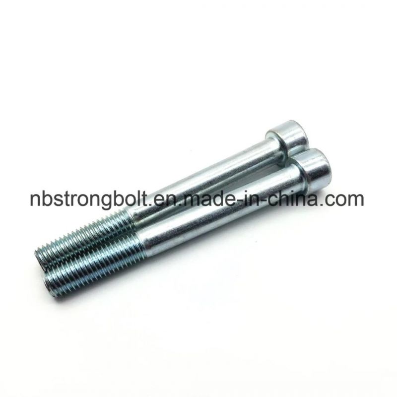 Hex Socket Bolt DIN912 Screw Cl. 8.8 with White Zinc Plated Cr3+
