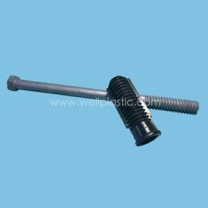 Plastic Bolt Socket with Headed Threaded Bolt HDG