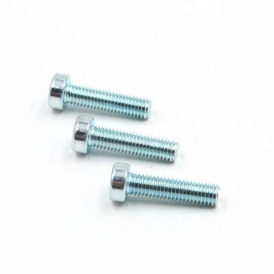 Screw Hardware Fastener Stainless Steel Fillister Head Six Lobe Blue Zinc Plated Screw