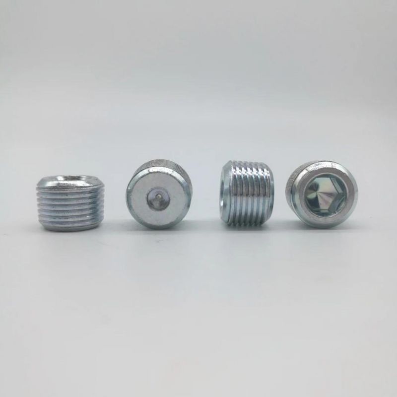 Iatf 16949 Customized Hexagon Socket Taper Plug